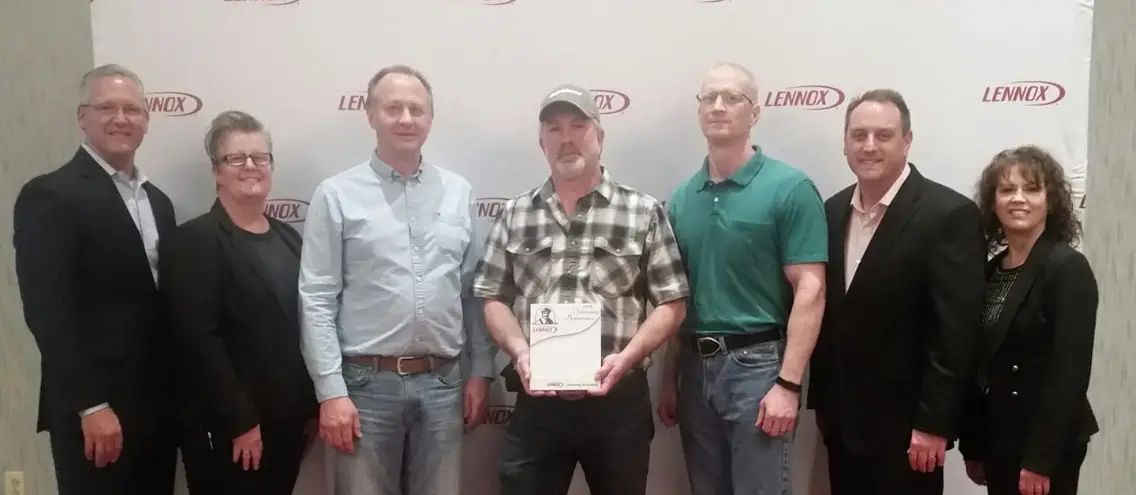 gary and sons receiving lennox award